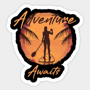 A New Adventure Begins Sticker